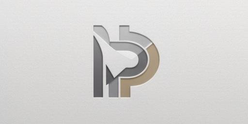 Логотип освітньої мережі на матовому фоні в стилі корпоративного брендингу