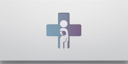 Логотип приватної клініки на чистому світлому фоні для партнерського блоку